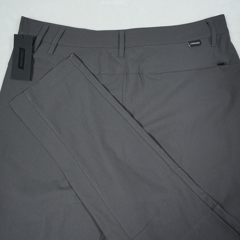 Legends Mens Aviation Trouser Charcoal Performance Pants Golf Size 34x29